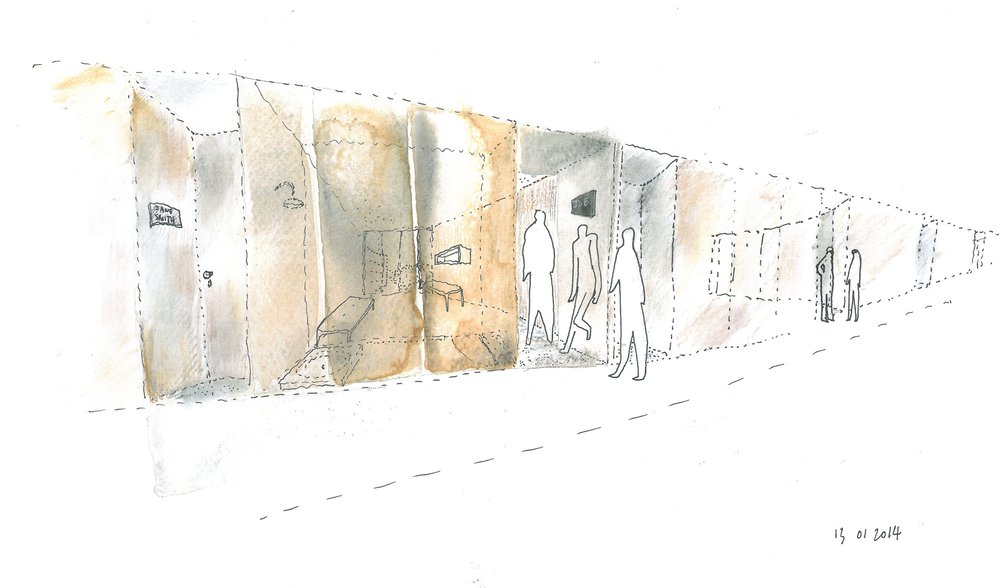 Florey_Building_Oxford_Scrapbook_threshold-to-room-sketch-over-watercolour.jpg